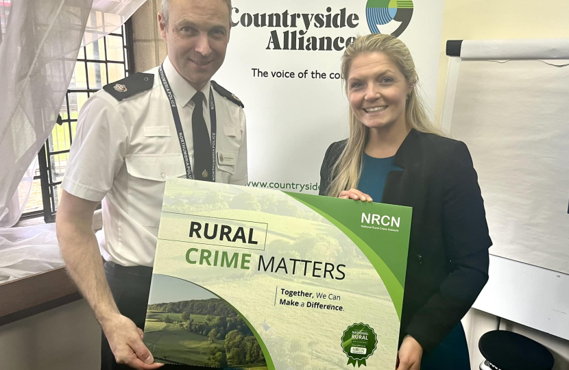 Harriet with Countryside Alliance 