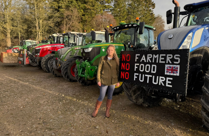 Harriet Cross attends Tractor Rally