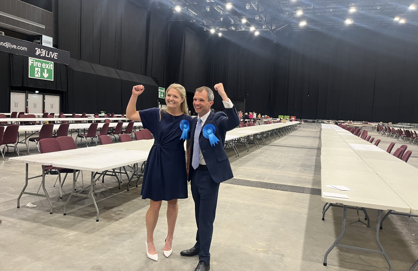 Harriet Cross elected to UK Parliament