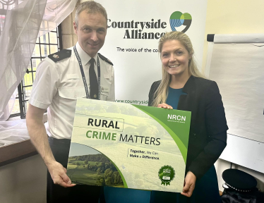 Harriet with Countryside Alliance 